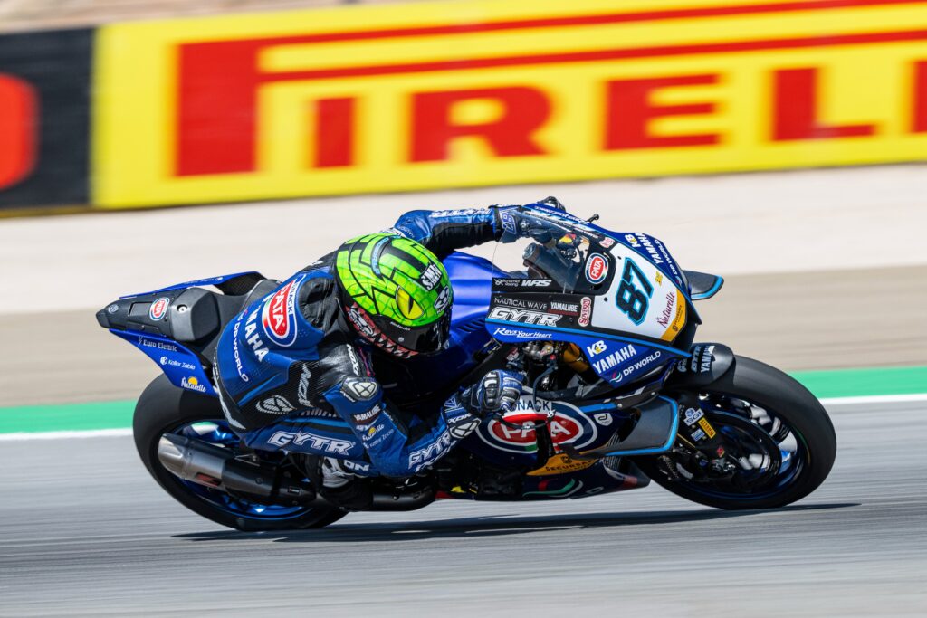 GYTR GRT Yamaha al WorldSBK Aragón, lavoro su assetti e gestione gomme nelle libere a MotorLand