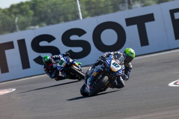 Yamaha GYTR GRT R1 del team al round WorldSBK di Balaton