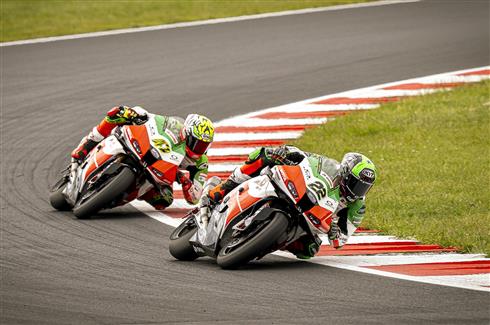 bimota by Kawasaki Racing Team durante il round WorldSBK di Most