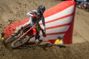 Hunter Lawrence su CRF450RWE all'apertura AMA Pro Motocross a Fox Raceway