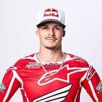 Hunter Lawrence con la CRF450RWE a Fox Raceway durante l'apertura dell'AMA Pro Motocross