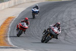Indian Challenger da gara del team Vance & Hines impiegata nel King of the Baggers a Road America