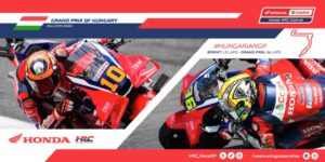 Honda RC213V del team HRC Castrol a Balaton Park per il MotoGP Ungheria 2026