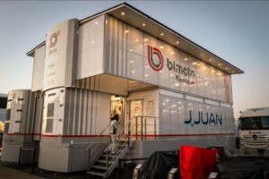 Sistemi a energia solare del bimota by Kawasaki Racing Team per l'autonomia del paddock WorldSBK