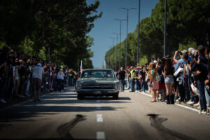 Auto americane partecipanti alla US Car Reunion Lignano durante la Biker Fest International 2026