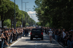 Vetture americane presenti alla US Car Reunion Lignano durante la Biker Fest International