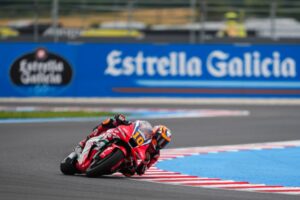 RC213V ufficiale Honda HRC al Balaton Park durante il weekend del Gran Premio d'Ungheria