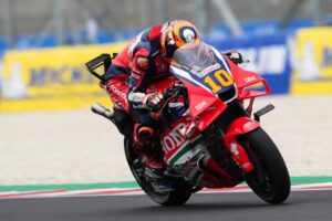 Honda HRC RC213V al Balaton Park durante il weekend del Gran Premio d'Ungheria