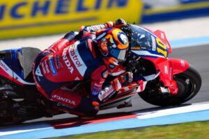 Honda RC213V del team HRC Castrol in occasione della Sprint MotoGP Ungheria