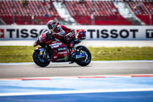 Marc Marquez durante la Sprint MotoGP al Balaton Park