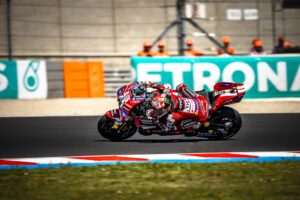 Ducati Lenovo Team in azione nella Sprint MotoGP al Balaton Park