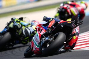 Luca Marini su Honda RC213V al Gran Premio d'Ungheria, Balaton Park