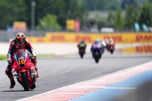 Luca Marini su Honda RC213V al GP d'Ungheria, Balaton Park
