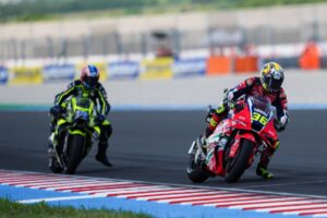 Luca Marini quinto al GP d'Ungheria con la Honda HRC, miglior risultato personale con la RC213V