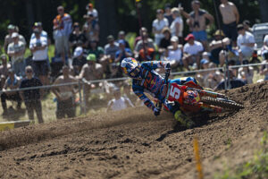 Lucas Coenen con la KTM 450 SX-F a Kegums, vincitore MXGP Lettonia 2026