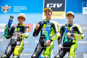 Vittorie di Andrea Mantovani in Supersport e Samuele Cavalieri in Superbike al Dunlop CIV Imola