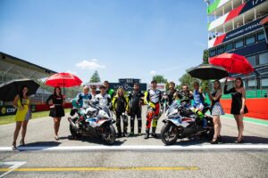 Partecipanti del Dunlop CIV Imola durante il weekend del Campionato Italiano Velocità