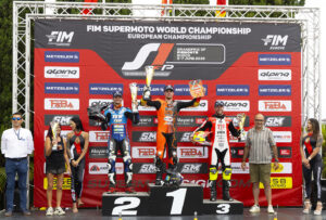 Julen Avila Cortes, leader del Supermoto S1GP dopo il GP Piemonte