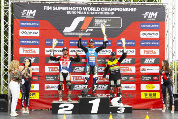 Julen Avila Cortes, leader del Supermoto S1GP dopo il GP Piemonte