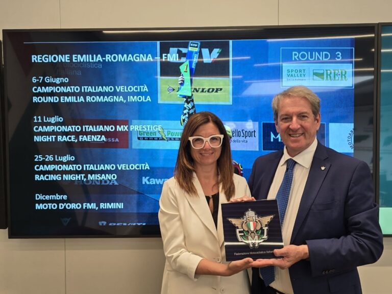 FMI ed Emilia-Romagna, nuovo patto per i grandi eventi moto