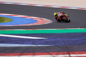 CBR1000RR-R del team Honda HRC a Misano durante il round WorldSBK