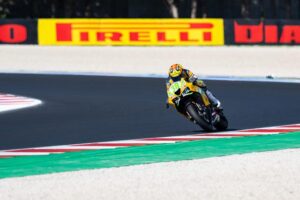 Nicolò Bulega a Misano con Ducati e pneumatici Pirelli SCQ
