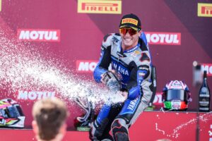 Nicolo Bulega (Ducati) protagonista del Round WorldSBK di Misano