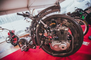 Moto custom esposte al Custom Bike Show della Biker Fest International 2026