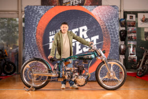 Moto custom esposte al Custom Bike Show della Biker Fest International 2026 a Lignano Sabbiadoro