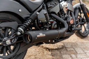 Scarichi Dr Jekill per Indian Motorcycle: kit elettronico regolabile omologato, compatibile con Scout, Chief e PowerPlus