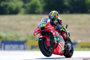 Honda HRC Castrol in pista a Brno durante le prove del Gran Premio di Cechia 2026