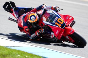 Honda HRC Castrol RC213V a Brno: Mir in Q2, Marini vicino alla top ten