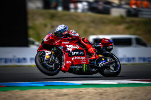 Ducati Lenovo Team a Brno dopo la Sprint MotoGP con la vittoria di Bagnaia
