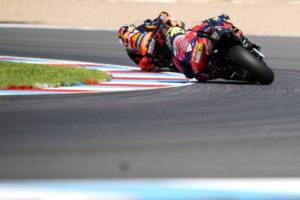 Moto Honda HRC Castrol in azione alla Sprint MotoGP Brno