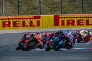 Pneumatici Pirelli impiegati a Brno durante il weekend di gare Moto2 e Moto3