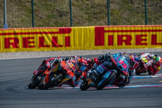 Pneumatici Pirelli impiegati a Brno durante il weekend di gare Moto2 e Moto3