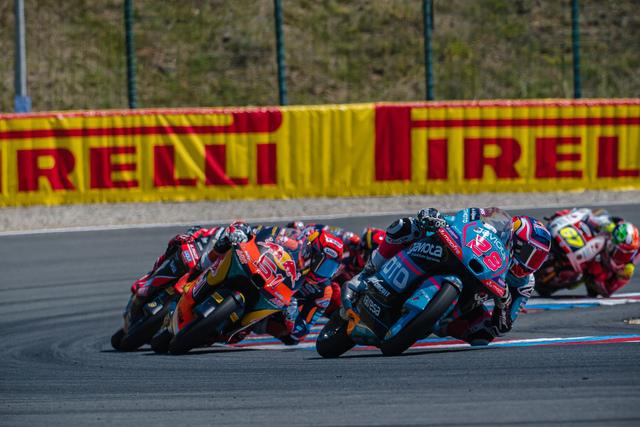 Pneumatici Pirelli impiegati a Brno durante il weekend di gare Moto2 e Moto3