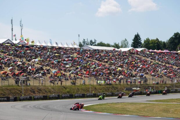 Honda RC213V del team Honda HRC Castrol al GP di Brno 2026