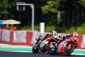 Honda RC213V del team Honda HRC Castrol al Gran Premio di Brno