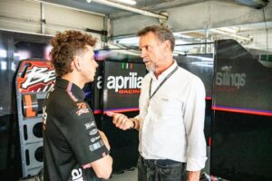 Pneumatici Pirelli per le gomme MotoGP 2027 durante i test ufficiali a Brno con piloti titolari