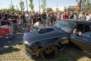Moto italiane storiche al raduno Mad in Italy durante il Cruisin Rodeo 2026