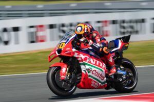 Moto del Team Honda HRC Castrol al TT Circuit Assen durante il GP d'Olanda