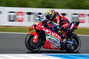 Team Honda HRC Castrol ad Assen al lavoro sul set-up in vista della Q1