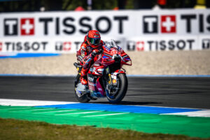 Bagnaia e Márquez del Ducati Lenovo Team durante il weekend MotoGP ad Assen