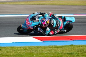 Pneumatici Pirelli Moto2 Moto3 impiegati nelle qualifiche ad Assen su asfalto rovente