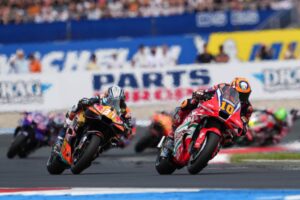 Moto Honda RC213V del team HRC Castrol impiegata al Dutch GP di Assen