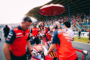Luca Marini miglior pilota Honda al Dutch GP di Assen con la RC213V