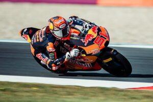 Brian Uriarte su KTM Ajo in Moto3 al TT Circuit Assen