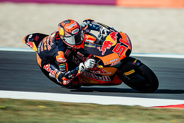 Brian Uriarte su KTM Ajo in Moto3 al TT Circuit Assen