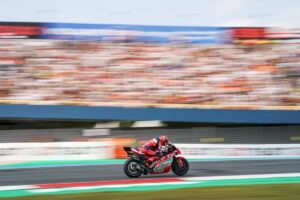 Marini ad Assen con la Honda HRC Castrol nel Dutch Grand Prix, chiuso 11° in gara e in campionato
